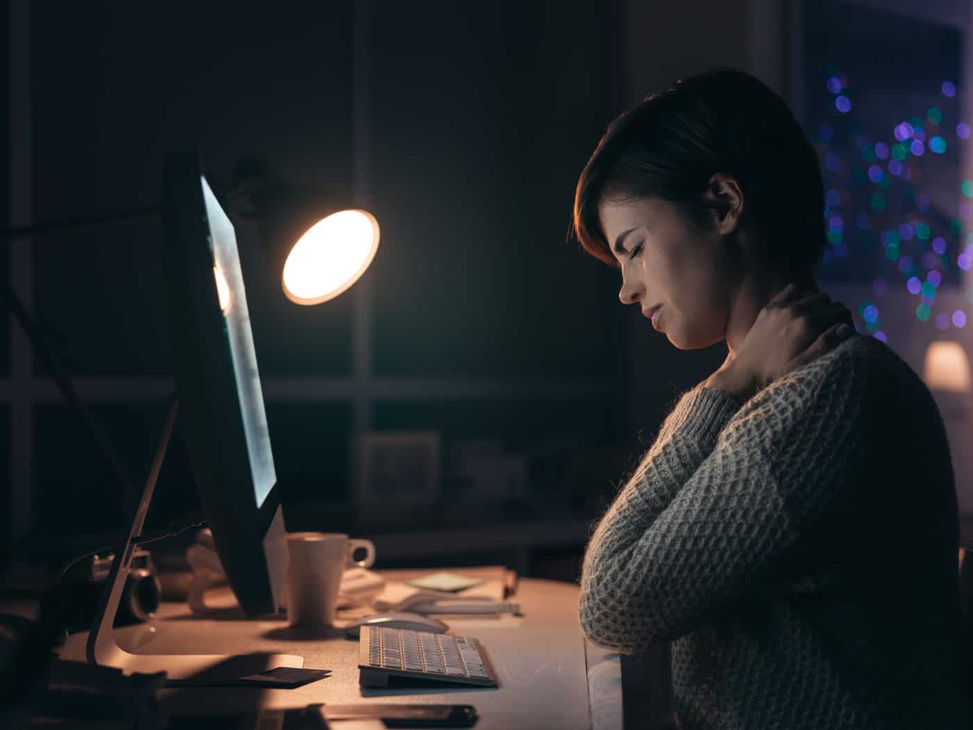 neck examination acupuncture relieves anxiety